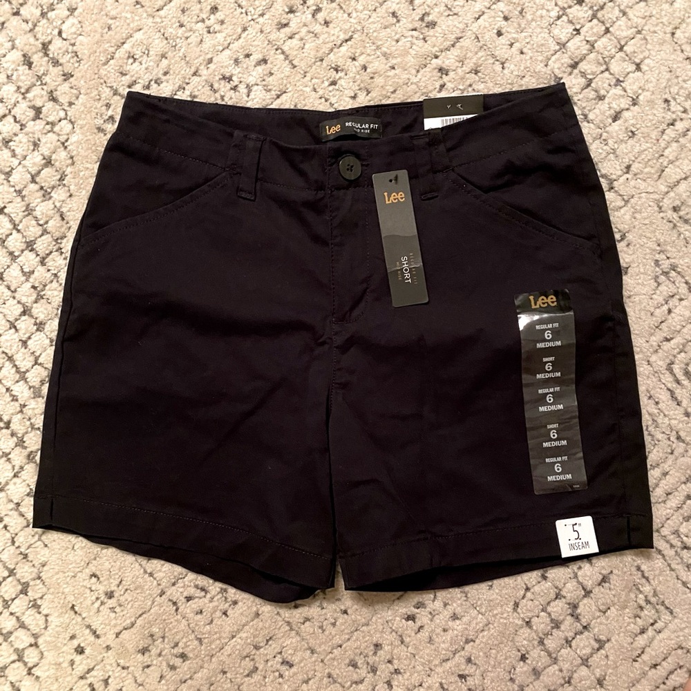 LEE Black Shorts